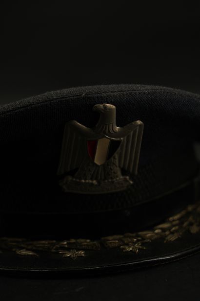 Egypte, casquette de colonel de l'armée de...