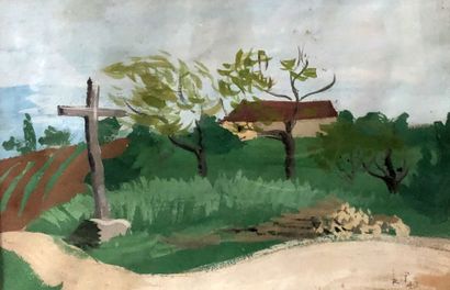 RAYMOND PARGAMIN (1915 - 2010) 

Paysage....