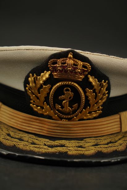 Espagne, casquette d'Amiral de la marine...