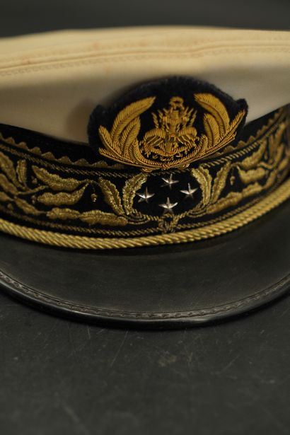 France, casquette de Vice Amiral de l'Escadre...
