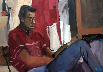 RAYMOND PARGAMIN (1915 - 2010). Portrait...