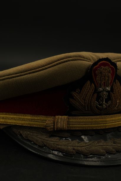 Inde, casquette d'Amiral des Indes.