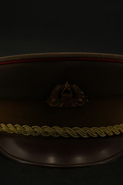 Hongrie, casquette de service de général...
