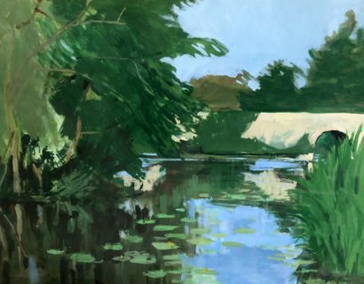 RAYMOND PARGAMIN (1915 - 2010) 

Paysage...