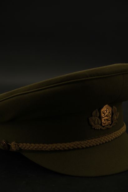 Tchécoslovaquie, casquette de service général...