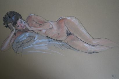 RAYMOND PARGAMIN (1915 - 2010) 

Nu féminin...