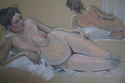 RAYMOND PARGAMIN (1915 - 2010) 

Nu féminin...