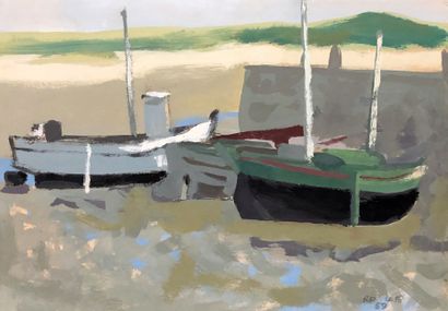 RAYMOND PARGAMIN (1915 - 2010) 

Le Pô. 

Huile...