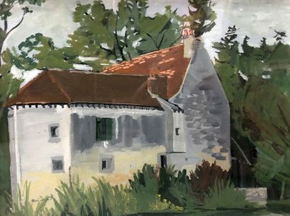 RAYMOND PARGAMIN (1915 - 2010) 

Paysage....