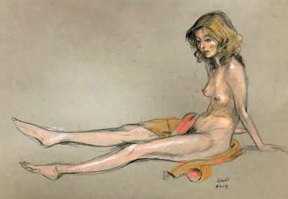 RAYMOND PARGAMIN (1915 - 2010)

. Nu féminin...