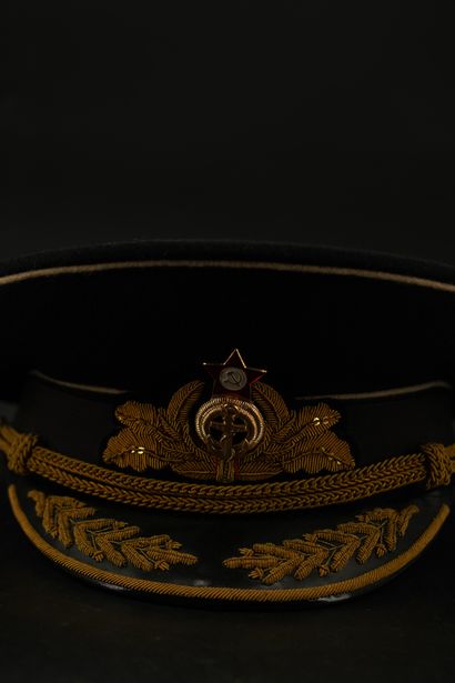 Union Soviétique, casquette d'Amiral de la...