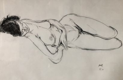 RAYMOND PARGAMIN (1915 - 2010) 

Nu féminin...
