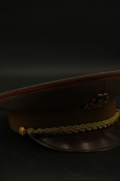 Hongrie, casquette de service de général...