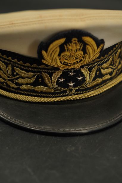 France, casquette de Vice Amiral de l'Escadre...