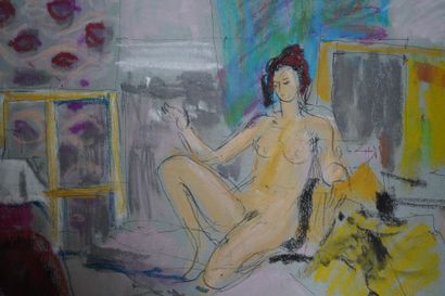 RAYMOND PARGAMIN (1915 - 2010) 

Nu féminin...