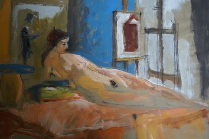 RAYMOND PARGAMIN (1915 - 2010) 

Nu féminin...