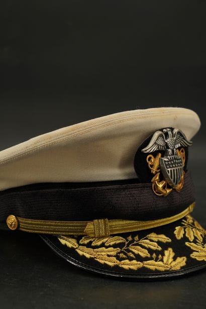 USA, casquette d'amiral de la flotte.
