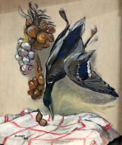 RAYMOND PARGAMIN (1915 - 2010) 

Nature morte...