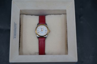Tissot, montre bracelet de dame en métal...