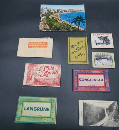Réunion de cartes postales.