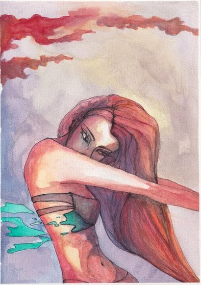 KEOPATHANA.
Rooted, 2023, Aquarelle et encre...