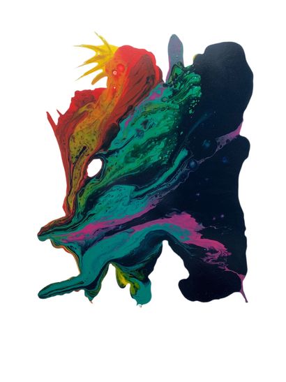 SKEUL.
ABST 242 et 3, 2020. Acrylique, vernis,...