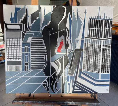 Christophe ETRONNIER.
Danse urbaine, 2022....