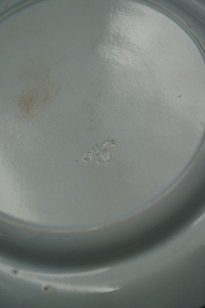 DAVENPORT, suite de quatre assiettes en faïence...