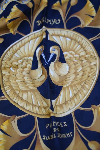 HERMES PARIS, carré de soie modèle Prince...