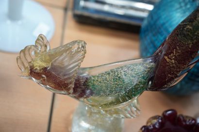 Dans le goût de Murano, Volatile en verre...
