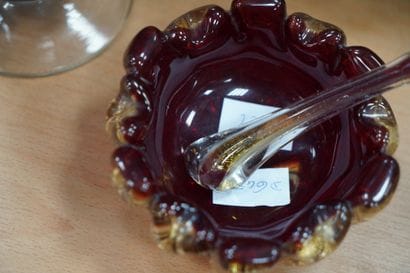 Dans le goût de Murano, Volatile en verre...