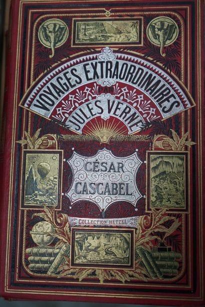 Jules VERNE, César Cascabel et Le pays des...