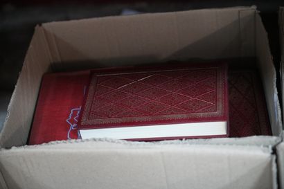 Réunion de livres reliés XIXe siècle et moderne,...