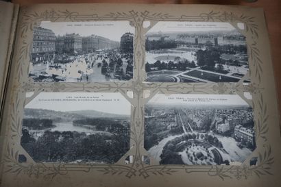 Réunion de cartes postales dont : Chantilly,...