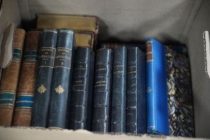 Réunion de livres reliés XIXe et modernes...