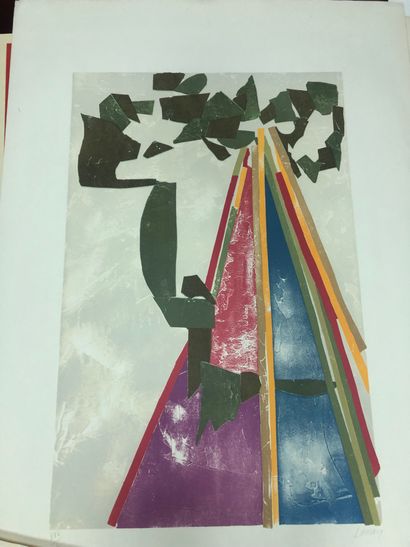 André LANSKOY (1902-1976), d’après
Composition
Estampe...