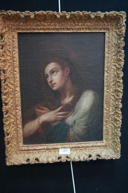 Dans le goût de Greuze, Portrait de femme,...