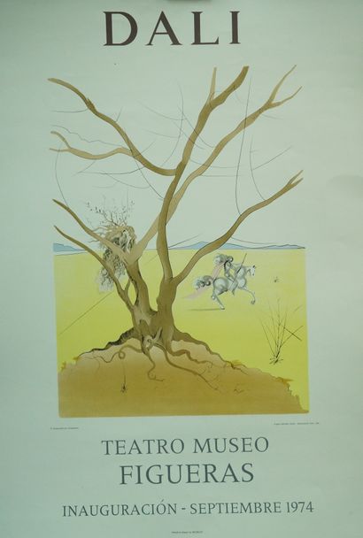 Salvador DALI (1904-1989), d'après. 
Suite...