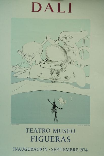 Salvador DALI (1904-1989), d'après. 
Suite...