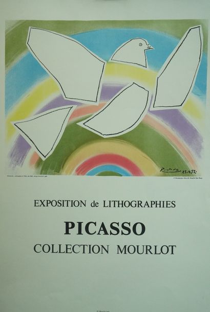 Affiche d'exposition, Pablo PICASSO, Lithographies,...