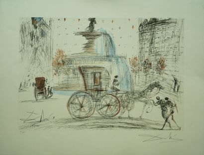 Salvador DALI (1904-1989), d'après
Plazza,...