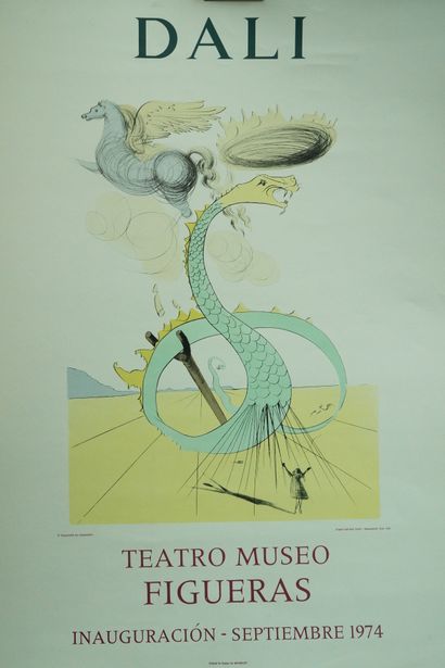 Salvador DALI (1904-1989), d'après. 
Suite...
