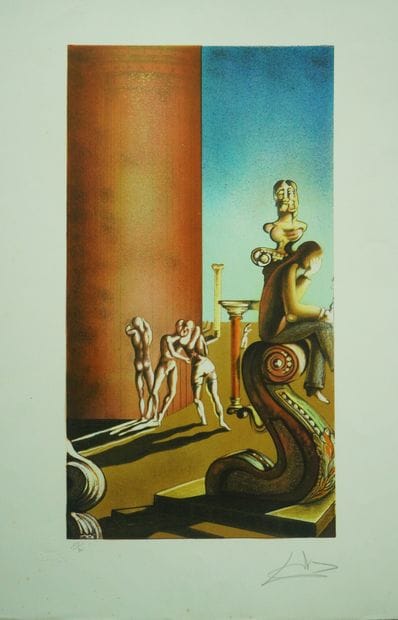 Salvador DALI (1904-1989), d'après. 
Le Rêve....