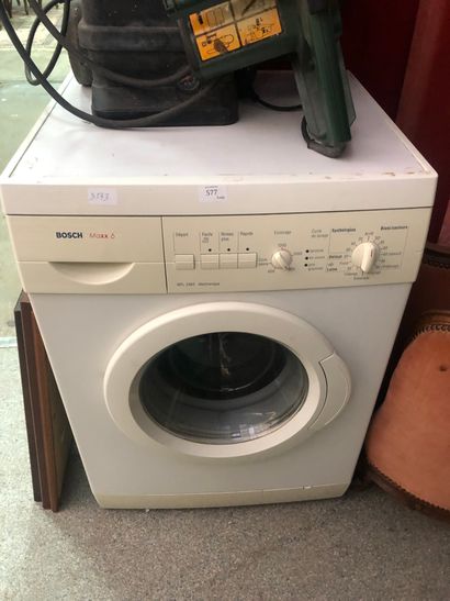 Lave-linge BOSCH. Fonctionnement non gar...
