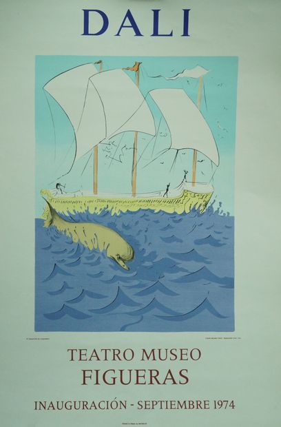 Salvador DALI (1904-1989), d'après. 
Suite...