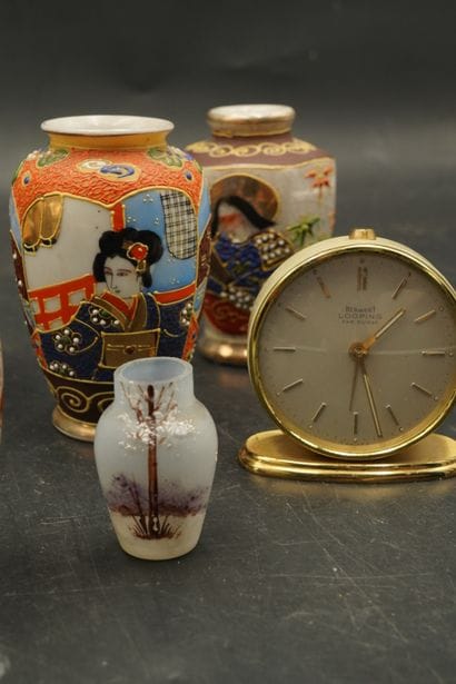 Petits vases en faïence de Satsuma, vase...