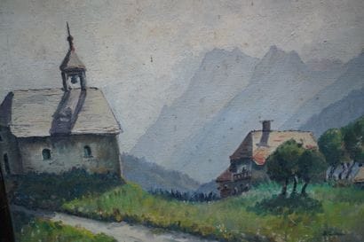 Hubert GODEAU (XX). Environs d'Albertville...