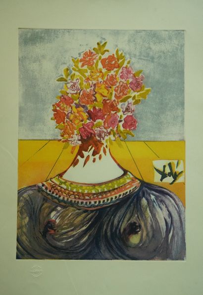 Salvador DALI (1904-1989), d'après. 
Galla...
