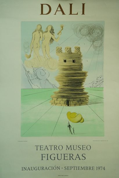 Salvador DALI (1904-1989), d'après. 
Suite...