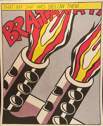 Roy LICHSTENSTEIN (1923-1997), d’après
As...